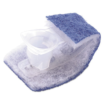 Scotch-Brite® Disposable Toilet Scrubber Refill, Blue-white, 10-pack freeshipping - TVN Wholesale